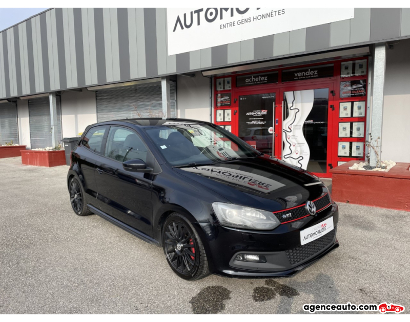 Gebrauchtwagenkauf, Günstige Gebrauchtwagen | Automobilienagentur Volkswagen Polo GTi 1.4 TSi 180 cv dsg7 Noir Jahr 2012 Automatique Essence